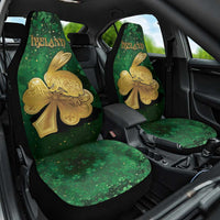 Ireland Car Seat Cover The Shamrock With The Irish Hare Patterns - Wonder Print Shop