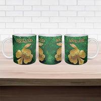 Personalized Ireland Ceramic Mug The Shamrock With The Irish Hare Patterns - Wonder Print Shop