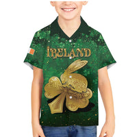 Personalized Ireland Family Matching Mermaid Dress and Hawaiian Shirt The Shamrock With The Irish Hare Patterns - Wonder Print Shop