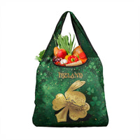 Ireland Grocery Bag The Shamrock With The Irish Hare Patterns - Wonder Print Shop