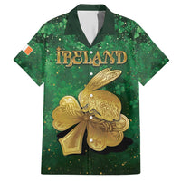 Personalized Ireland Hawaiian Shirt The Shamrock With The Irish Hare Patterns - Wonder Print Shop