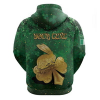 Personalized Ireland Hoodie The Shamrock With The Irish Hare Patterns - Wonder Print Shop