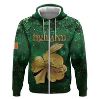 Personalized Ireland Hoodie The Shamrock With The Irish Hare Patterns - Wonder Print Shop