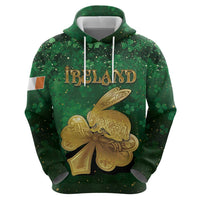 Personalized Ireland Hoodie The Shamrock With The Irish Hare Patterns - Wonder Print Shop
