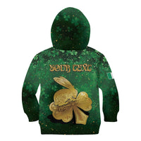 Personalized Ireland Kid Hoodie The Shamrock With The Irish Hare Patterns - Wonder Print Shop