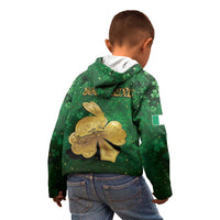 Personalized Ireland Kid Hoodie The Shamrock With The Irish Hare Patterns - Wonder Print Shop