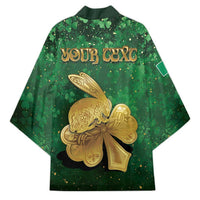 Personalized Ireland Kimono The Shamrock With The Irish Hare Patterns - Wonder Print Shop