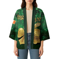 Personalized Ireland Kimono The Shamrock With The Irish Hare Patterns - Wonder Print Shop