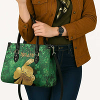 Ireland Leather Bag The Shamrock With The Irish Hare Patterns - Wonder Print Shop