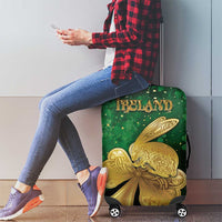 Ireland Luggage Cover The Shamrock With The Irish Hare Patterns - Wonder Print Shop