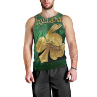 Personalized Ireland Men Tank Top The Shamrock With The Irish Hare Patterns - Wonder Print Shop