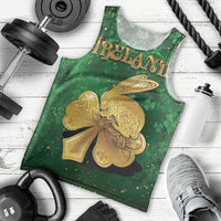 Personalized Ireland Men Tank Top The Shamrock With The Irish Hare Patterns - Wonder Print Shop
