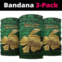 Ireland Neck Gaiter The Shamrock With The Irish Hare Patterns - Wonder Print Shop