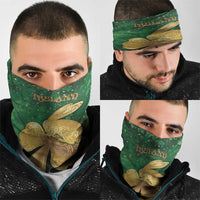 Ireland Neck Gaiter The Shamrock With The Irish Hare Patterns - Wonder Print Shop