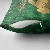 Ireland Pillow Cover The Shamrock With The Irish Hare Patterns - Wonder Print Shop