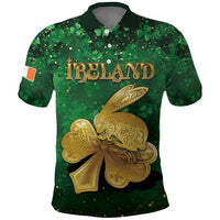 Personalized Ireland Polo Shirt The Shamrock With The Irish Hare Patterns - Wonder Print Shop
