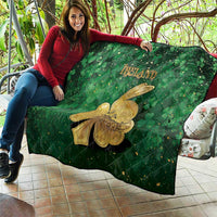 Ireland Quilt The Shamrock With The Irish Hare Patterns - Wonder Print Shop