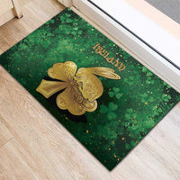 Ireland Rubber Doormat The Shamrock With The Irish Hare Patterns - Wonder Print Shop