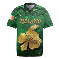 Personalized Ireland Rugby Jersey The Shamrock With The Irish Hare Patterns - Wonder Print Shop