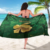 Ireland Sarong The Shamrock With The Irish Hare Patterns - Wonder Print Shop