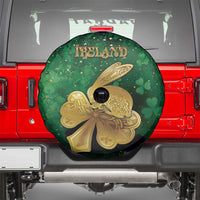 Ireland Spare Tire Cover The Shamrock With The Irish Hare Patterns - Wonder Print Shop