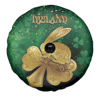 Ireland Spare Tire Cover The Shamrock With The Irish Hare Patterns - Wonder Print Shop