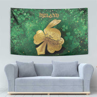 Ireland Tapestry The Shamrock With The Irish Hare Patterns - Wonder Print Shop
