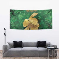 Ireland Tapestry The Shamrock With The Irish Hare Patterns - Wonder Print Shop