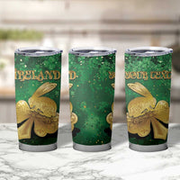 Personalized Ireland Tumbler Cup The Shamrock With The Irish Hare Patterns - Wonder Print Shop
