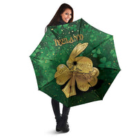 Ireland Umbrella The Shamrock With The Irish Hare Patterns - Wonder Print Shop