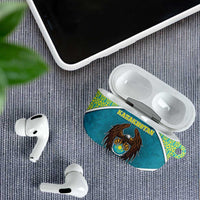 Kazakhstan AirPods Case The Eagle With Kazakh Patterns - Wonder Print Shop