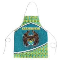 Kazakhstan Apron The Eagle With Kazakh Patterns - Wonder Print Shop
