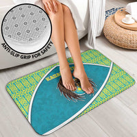 Kazakhstan Bathroom Set The Eagle With Kazakh Patterns - Wonder Print Shop