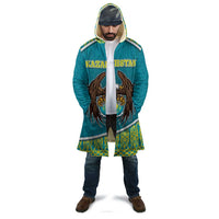 Personalized Kazakhstan Cloak The Eagle With Kazakh Patterns - Wonder Print Shop