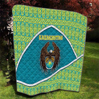 Kazakhstan Quilt The Eagle With Kazakh Patterns - Wonder Print Shop