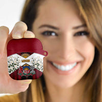Latvia AirPods Case Symbol With Latvians Patterns - Wonder Print Shop