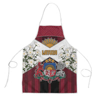 Latvia Apron Symbol With Latvians Patterns - Wonder Print Shop