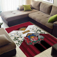 Latvia Area Rug Symbol With Latvians Patterns - Wonder Print Shop