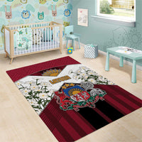 Latvia Area Rug Symbol With Latvians Patterns - Wonder Print Shop