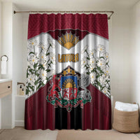Latvia Bathroom Set Symbol With Latvians Patterns - Wonder Print Shop