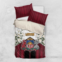 Latvia Bedding Set Symbol With Latvians Patterns - Wonder Print Shop