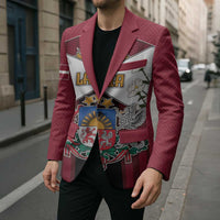 Personalized Latvia Blazer Symbol With Latvians Patterns - Wonder Print Shop