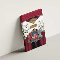Latvia Canvas Wall Art Symbol With Latvians Patterns - Wonder Print Shop