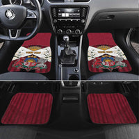 Latvia Car Mats Symbol With Latvians Patterns - Wonder Print Shop