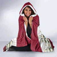 Latvia Hooded Blanket Symbol With Latvians Patterns - Wonder Print Shop