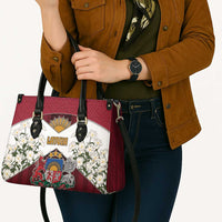 Latvia Leather Bag Symbol With Latvians Patterns - Wonder Print Shop