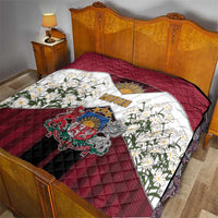 Latvia Quilt Symbol With Latvians Patterns - Wonder Print Shop
