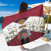 Latvia Sarong Symbol With Latvians Patterns - Wonder Print Shop