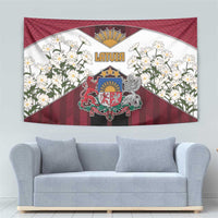 Latvia Tapestry Symbol With Latvians Patterns - Wonder Print Shop