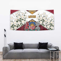 Latvia Tapestry Symbol With Latvians Patterns - Wonder Print Shop